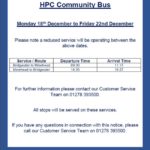 HPC Community Bus Xmas 2023